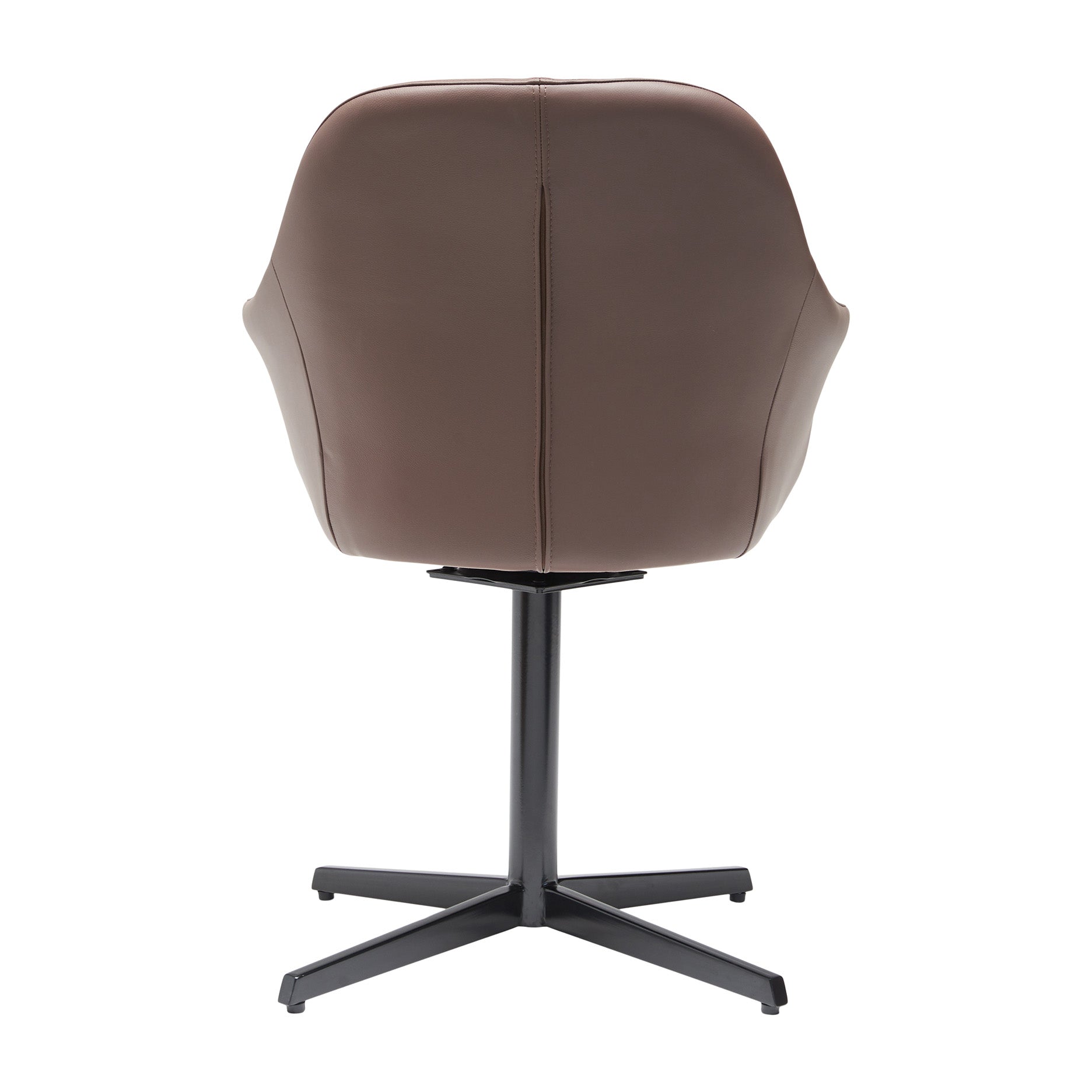 New Age læder m. drejefod